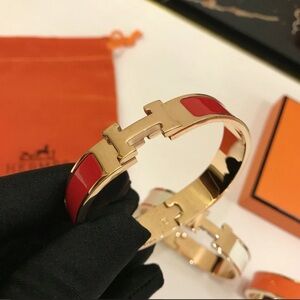 hermès vintage clic h bracelet